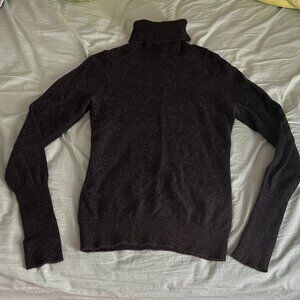 Naadam Cashmere Turtleneck XS - Smoke